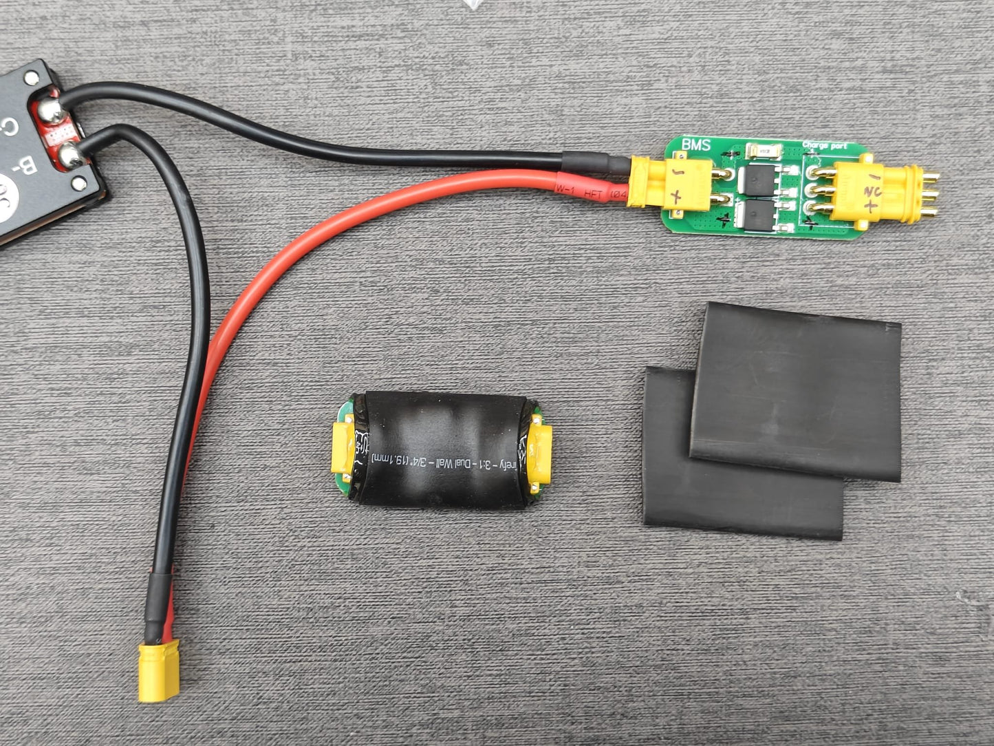 Charge port fuse and diode
