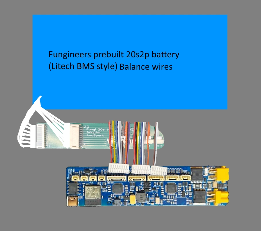 Fungineers Battery BMS adapter